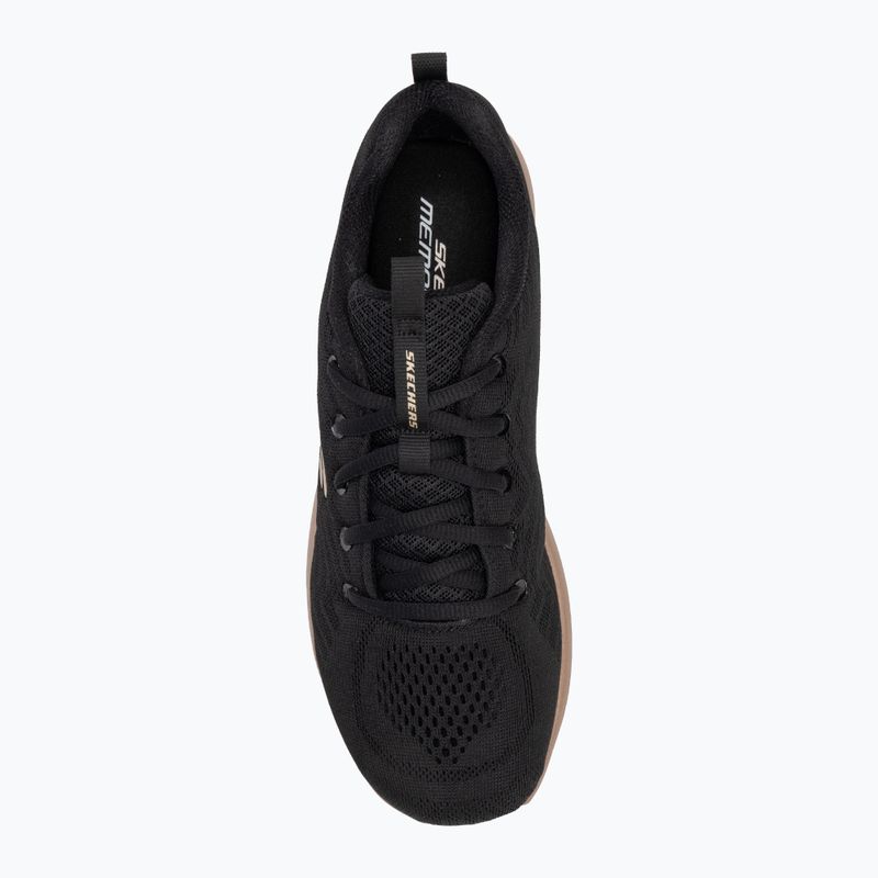 Дамски обувки SKECHERS Graceful Get Connected black/gold 5