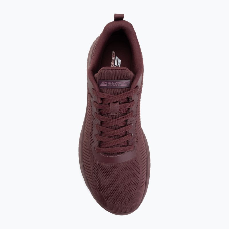 Дамски обувки SKECHERS Bobs Squad Chaos Face Off purple 5