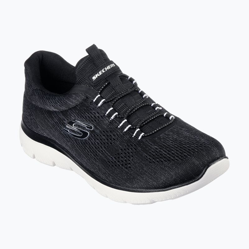 Дамски обувки SKECHERS Summits Fun Flare black/white 8