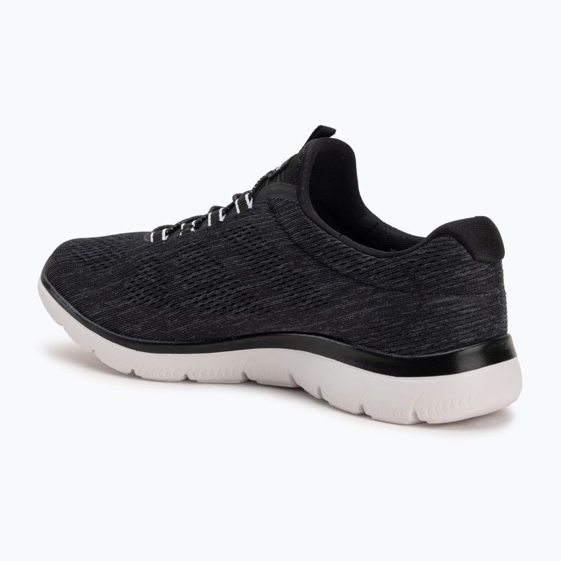 Дамски обувки SKECHERS Summits Fun Flare black/white 3
