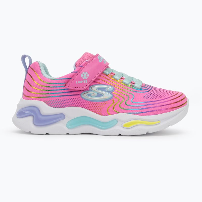 Детски обувки SKECHERS S-Lights Wavy Beams pink/multi 3
