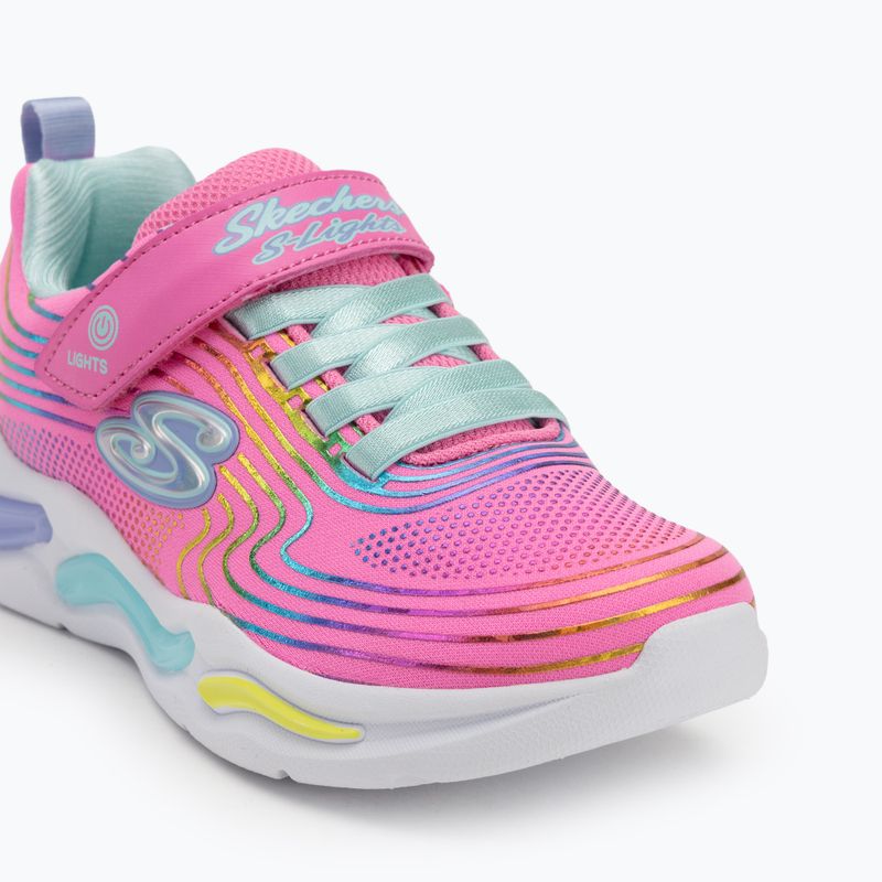Детски обувки SKECHERS S-Lights Wavy Beams pink/multi 7