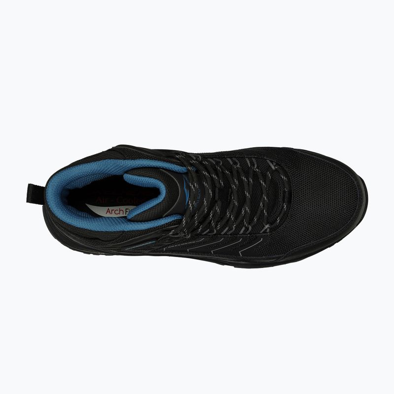 SKECHERS Arch Fit Dawson Raveno черни мъжки обувки за трекинг 11