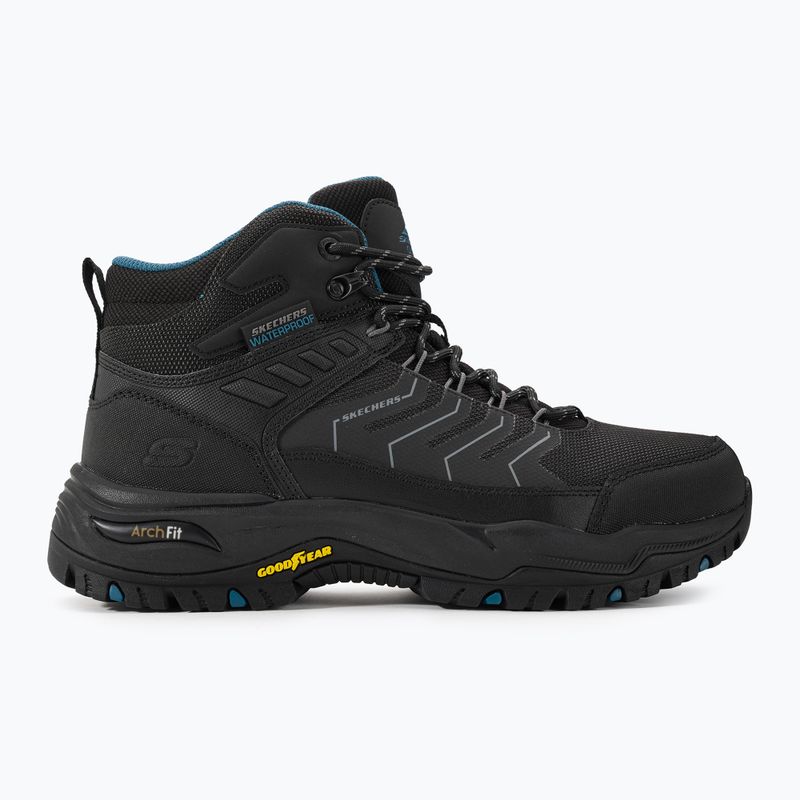 SKECHERS Arch Fit Dawson Raveno черни мъжки обувки за трекинг 2