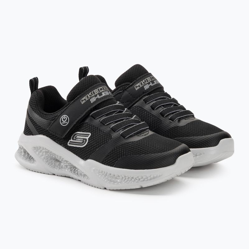 Детски обувки за обучение SKECHERS Skechers Meteor-Lights black/grey 4