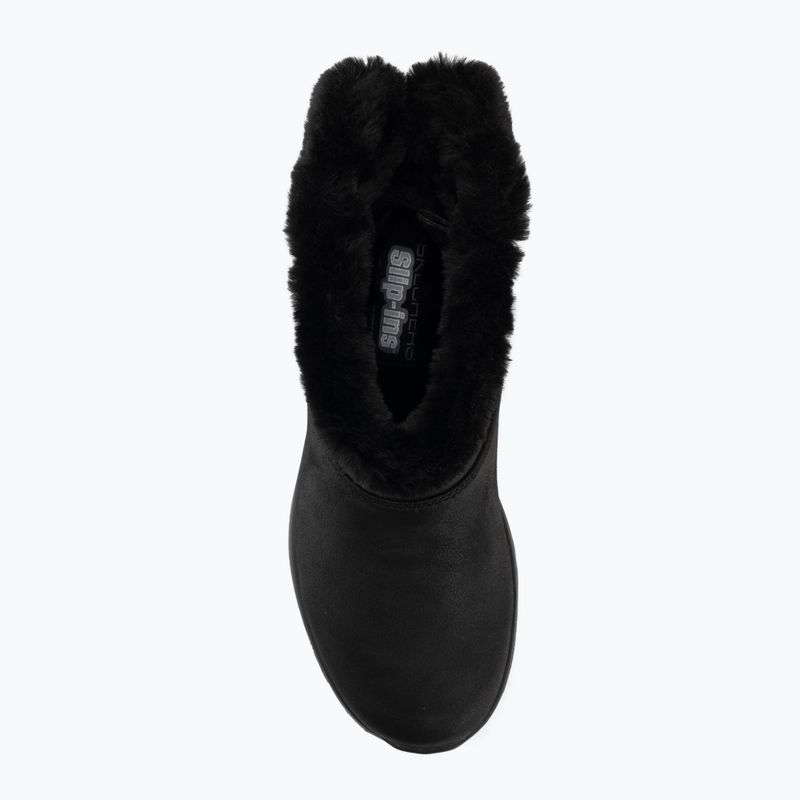 Дамски ботуши за сняг SKECHERS On-The-Go Joy Cozy Dream black 5