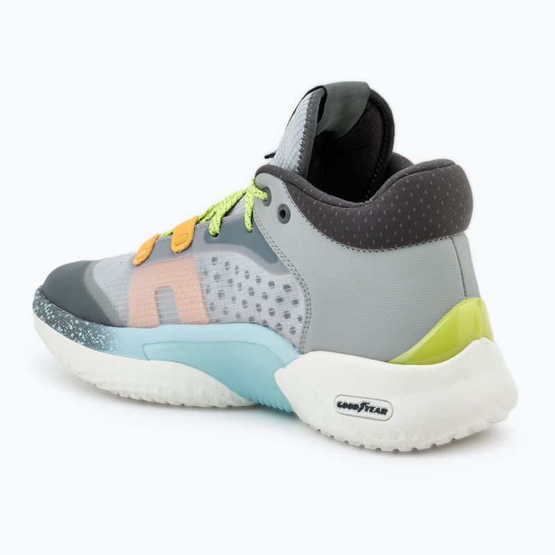 Мъжки баскетболни обувки SKECHERS SKX Resagrip gray/yellow 3
