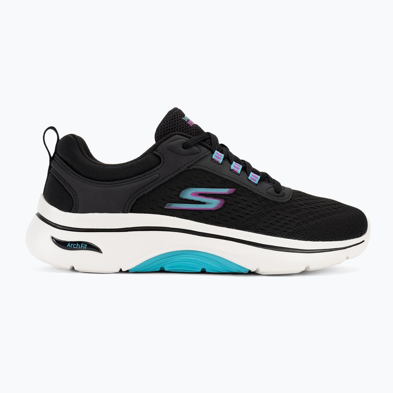Дамски обувки SKECHERS Go Walk Arch Fit 2.0 Balin black/multi 2