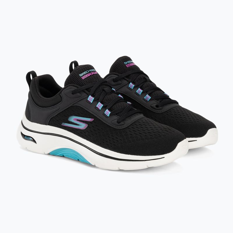 Дамски обувки SKECHERS Go Walk Arch Fit 2.0 Balin black/multi 5