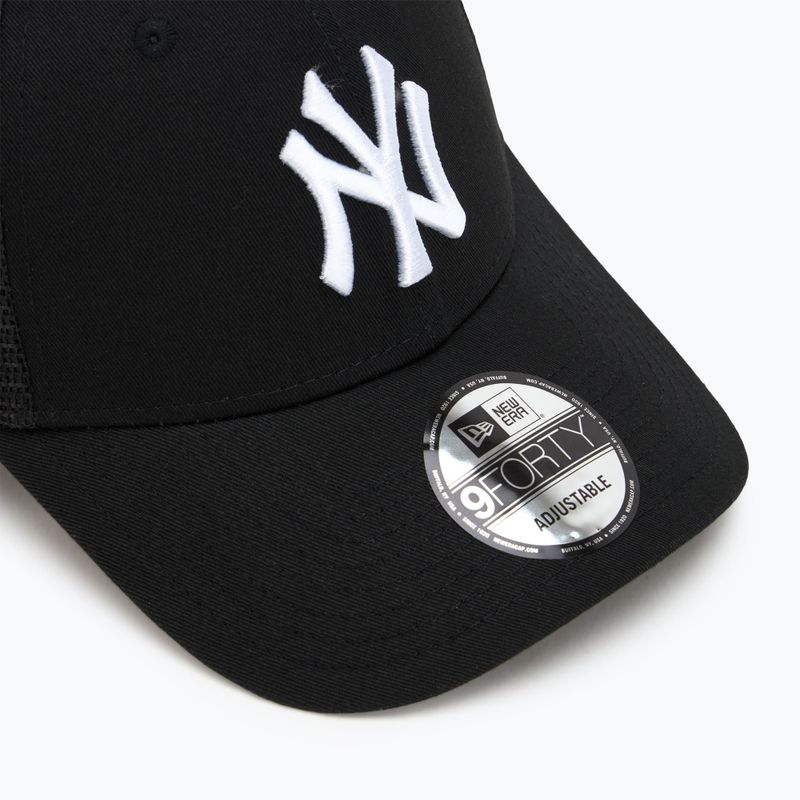 New Era Home Field 9Forty Trucker New York Yankees бейзболна шапка черна 3