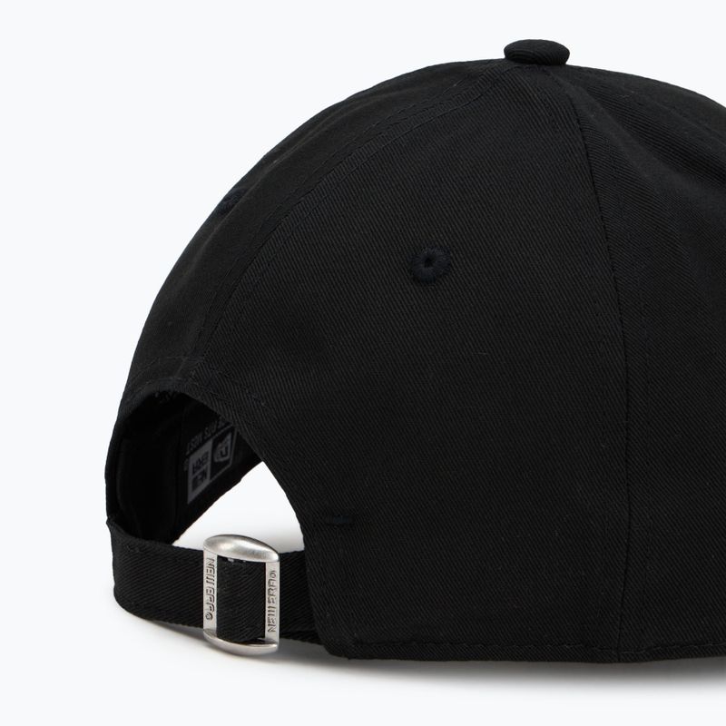 New Era Метално лого 9Forty New York Yankees бейзболна шапка черна 4