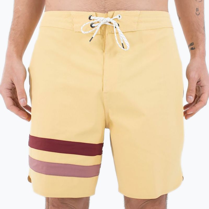 Мъжки къси панталони Hurley Phantom Block Party Renegade 18" dusty cheaddar