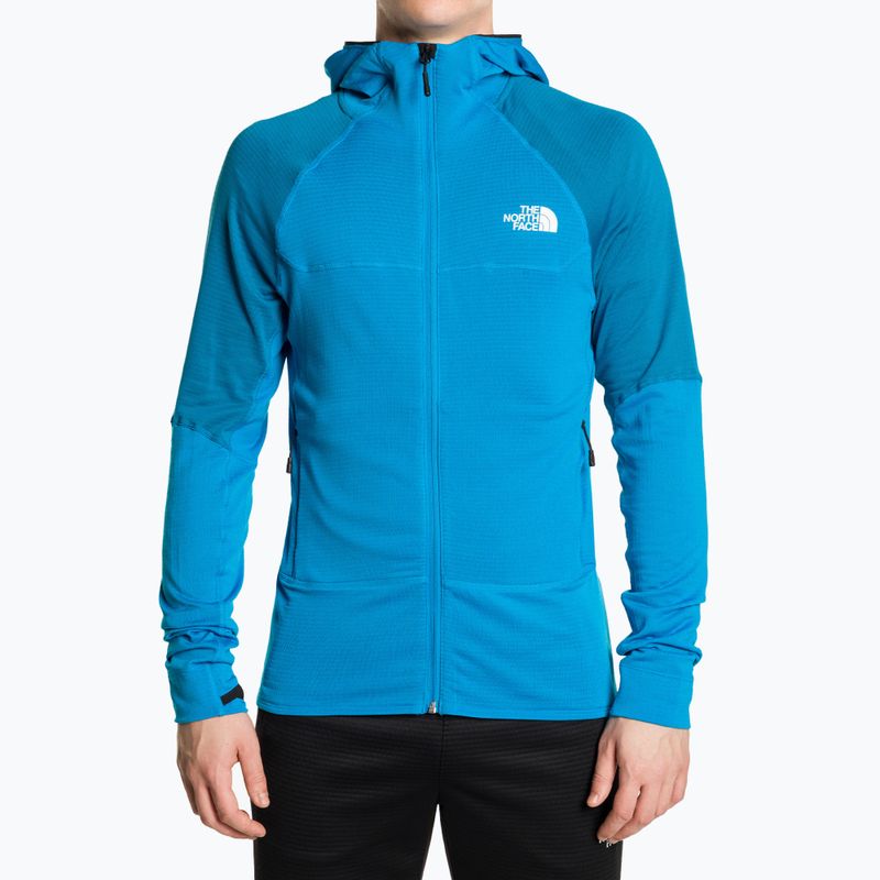 Мъжки суитшърт The North Face Bolt Polartec Hoodie skyline blue/adriatic b