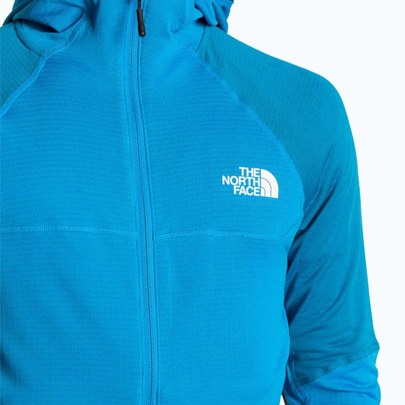 Мъжки суитшърт The North Face Bolt Polartec Hoodie skyline blue/adriatic b 3