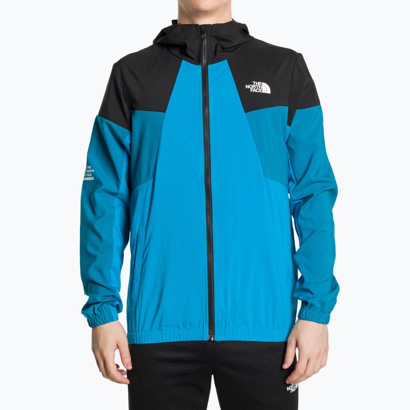 Мъжко яке за вятър The North Face Ma Wind Track skyline blue/adriatic blue