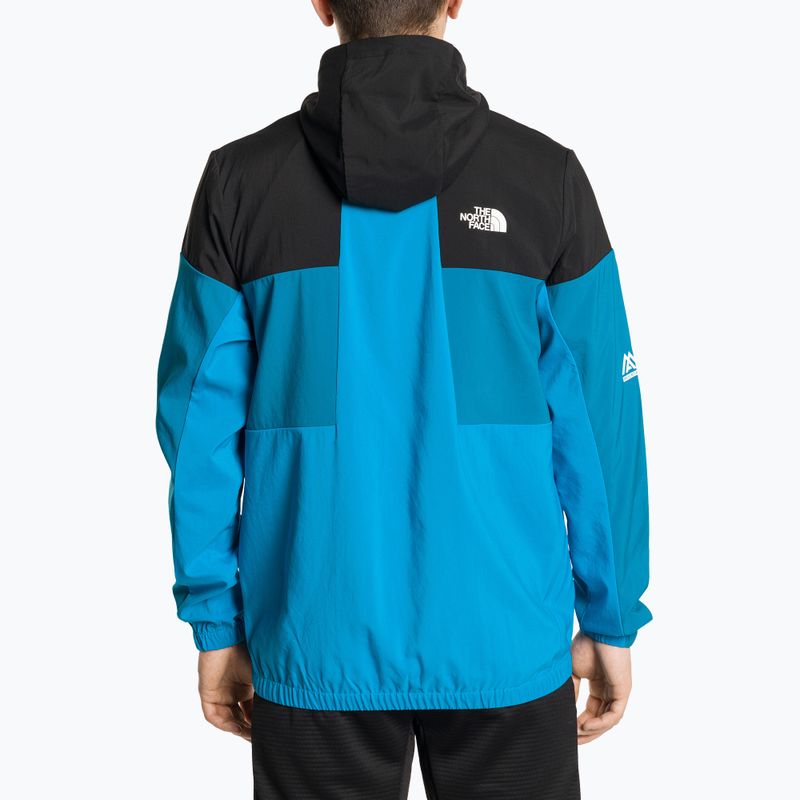 Мъжко яке The North Face Ma Wind Track skyline blue/adriatic blue 2