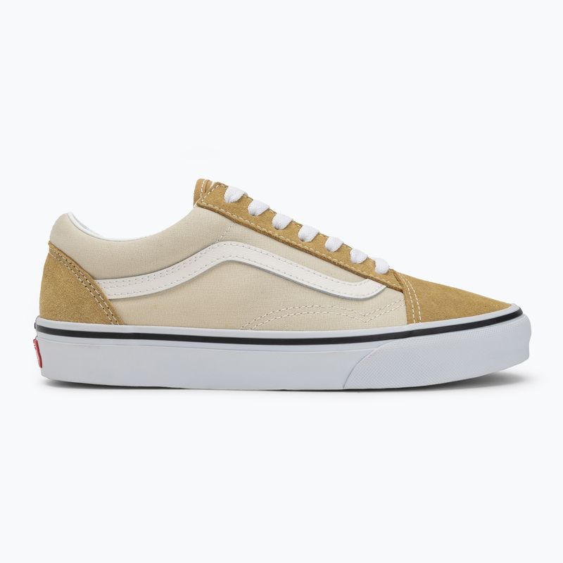 Обувки Vans Old Skool плат/велур поп крем 2