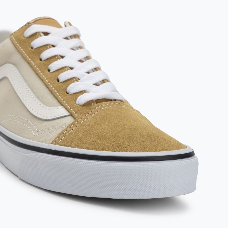 Обувки Vans Old Skool плат/велур поп крем 7
