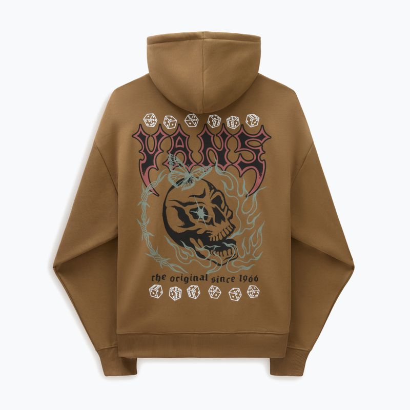 Vans Skull Os Hoodie видра суитшърт за жени 2