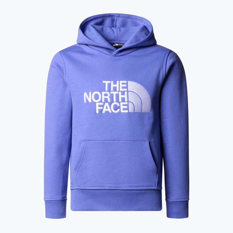 Детски суитшърт The North Face Drew Peak Light Hoodie dopamine blue