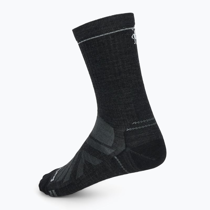 Чорапи Smartwool Hike Zero Cushion Crew charcoal 2
