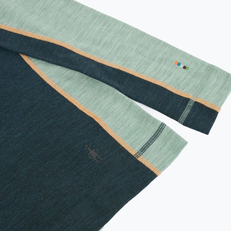 Дамски термо суитшърт Smartwool Classic Thermal Merino Base Layer 1/2 Zip Hoodie Boxed twilight/arctic green 4