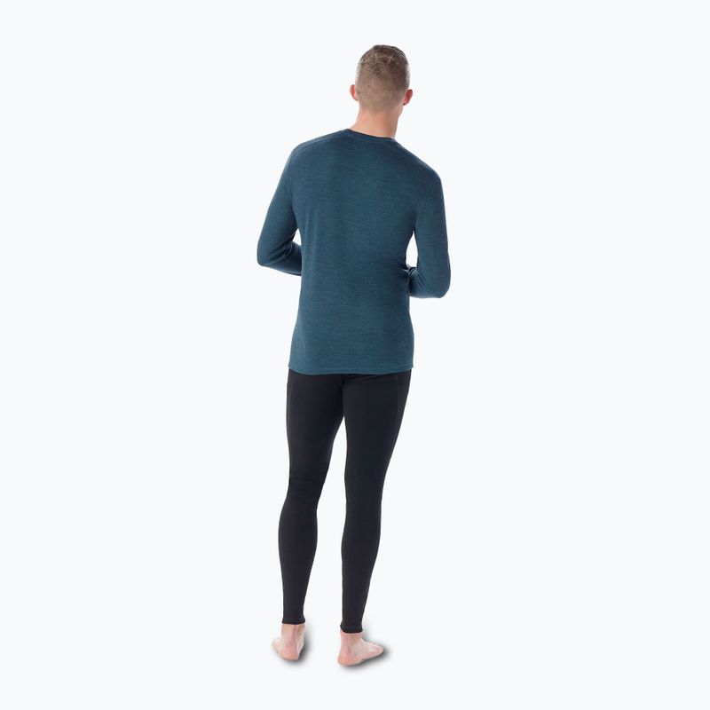 Мъжки термален ръкав с дълъг ръкав Smartwool Merino 250 Baselayer Crew Boxed twilight blue heather 2