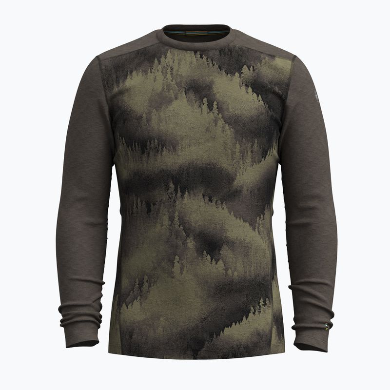 Мъжки термобельо Smartwool Merino 250 Baselayer Crew Boxed с дълъг ръкав North Woods foggy pines 3