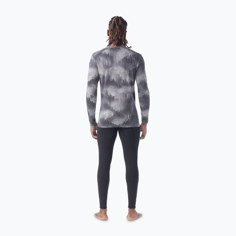 Мъжки термобельо Smartwool Merino 250 Baselayer Crew Boxed термобельо с дълъг ръкав charcoal foggy pines 2