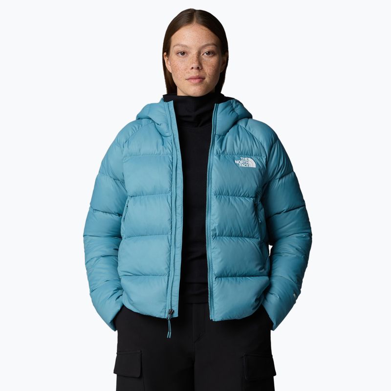 Дамско пухено яке The North Face Hyalite Down Hoodie algae blue 4