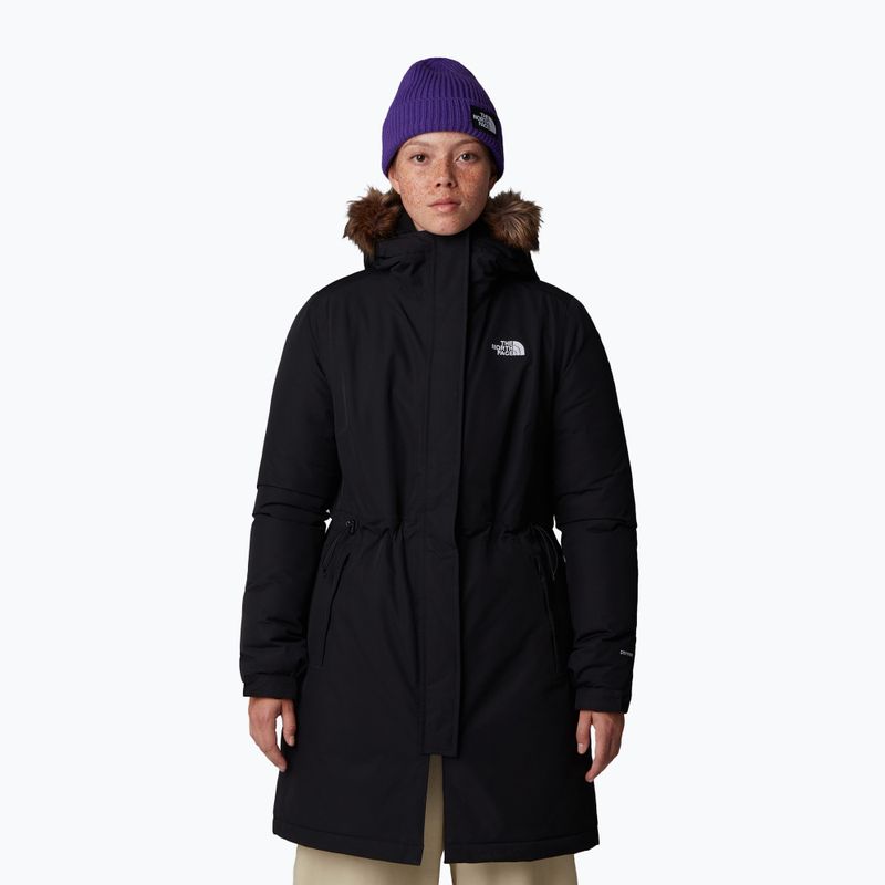 Дамско пухено дълго яке The North Face Zaneck Parka black/black