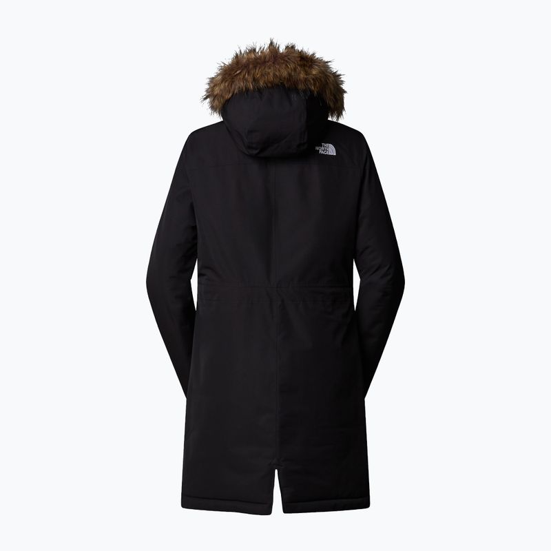 Дамско пухено дълго яке The North Face Zaneck Parka black/black 6