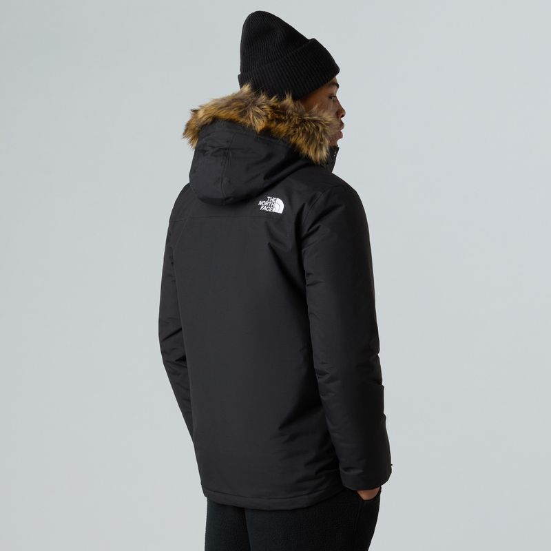 Мъжко пухено яке The North Face Zaneck black/black 3