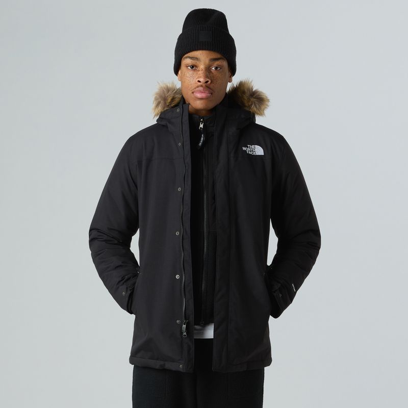 Мъжко пухено яке The North Face Zaneck black/black 4