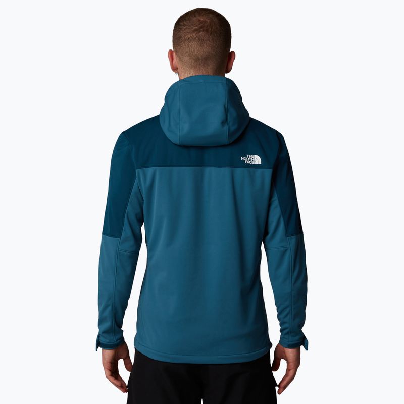 Мъжко софтшел яке The North Face Diablo Softshell Detachable Hood midnight petrol/mallard 3