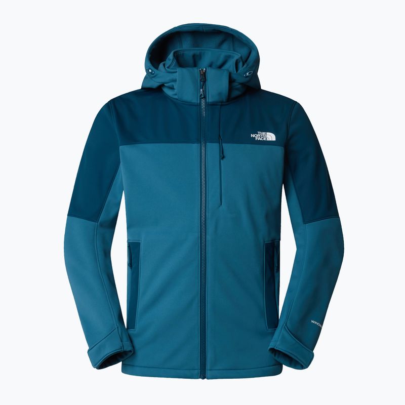 Мъжко софтшел яке The North Face Diablo Softshell Detachable Hood midnight petrol/mallard 5