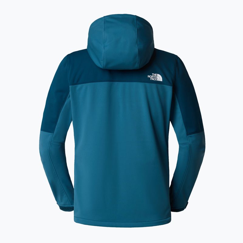 Мъжко софтшел яке The North Face Diablo Softshell Detachable Hood midnight petrol/mallard 6