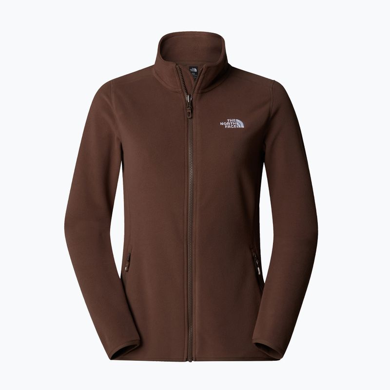 Дамски суитшърт The North Face 100 Glacier FZ smokey brown 5