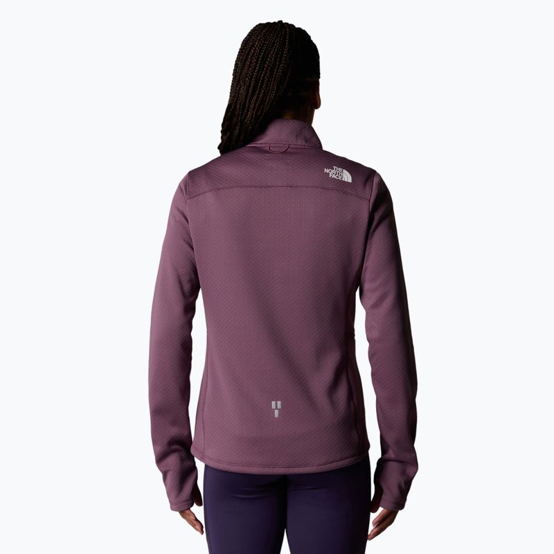 Дамски суитшърт за бягане  The North Face Winter Warm Pro 1/4 Zip midnight mauve 3