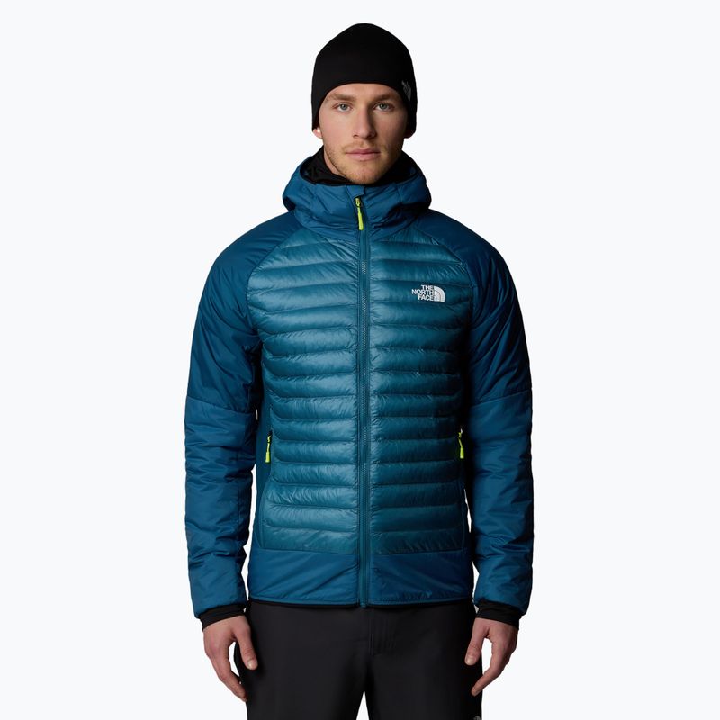 Мъжко хибридно яке The North Face Macugnaga Hybrid Insulation mallard blue/midnight petrol