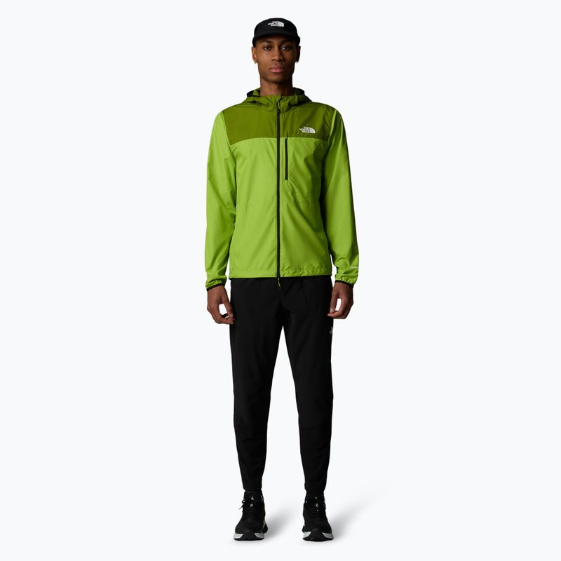 Мъжко яке за бягане The North Face Higher Run Wind meadow grass/oak green 2