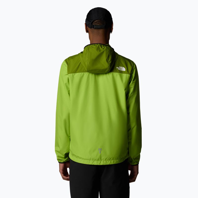 Мъжко яке за бягане The North Face Higher Run Wind meadow grass/oak green 3