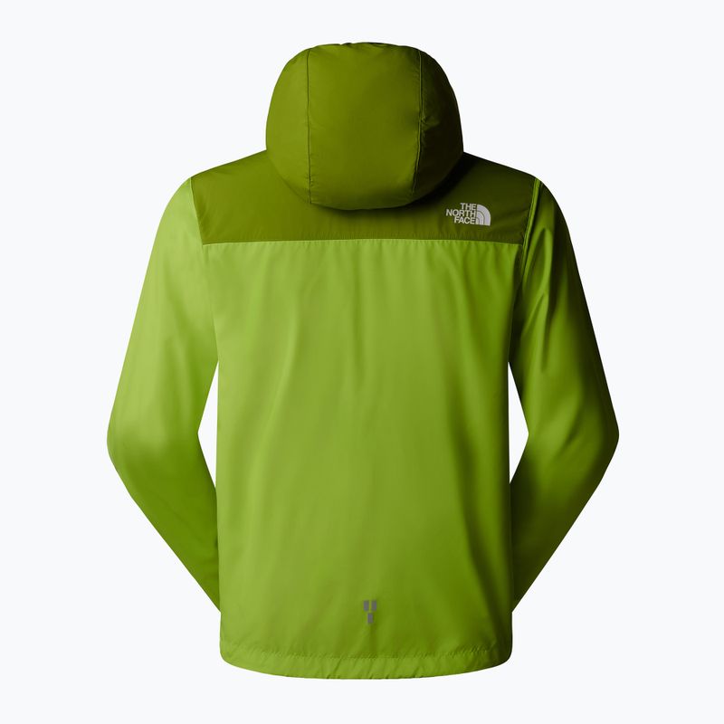 Мъжко яке за бягане The North Face Higher Run Wind meadow grass/oak green 6