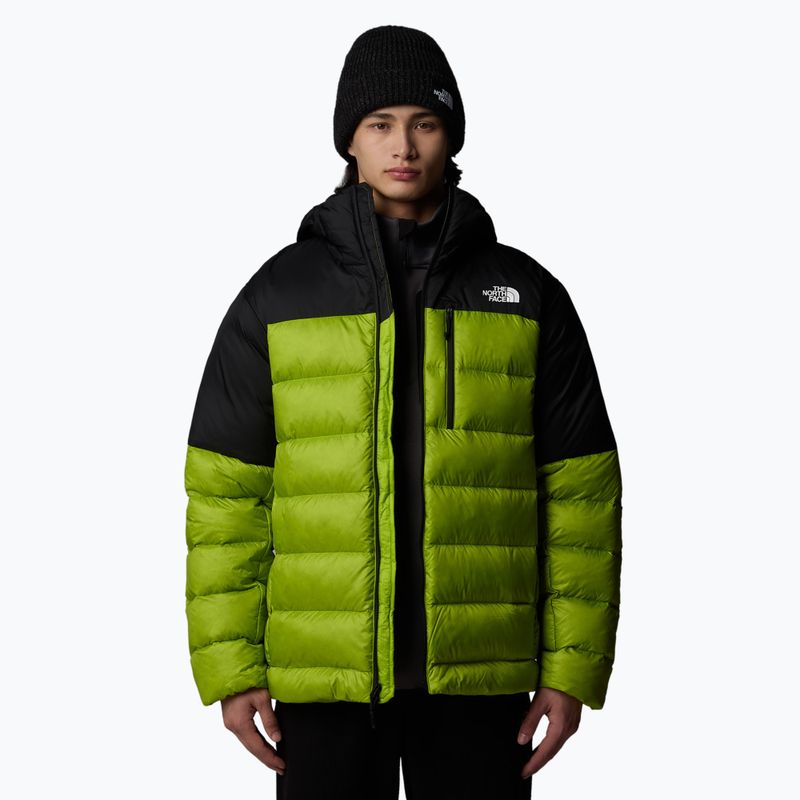 Мъжко пухено яке The North Face Kalix Down Hoodie meadow grass/black 4