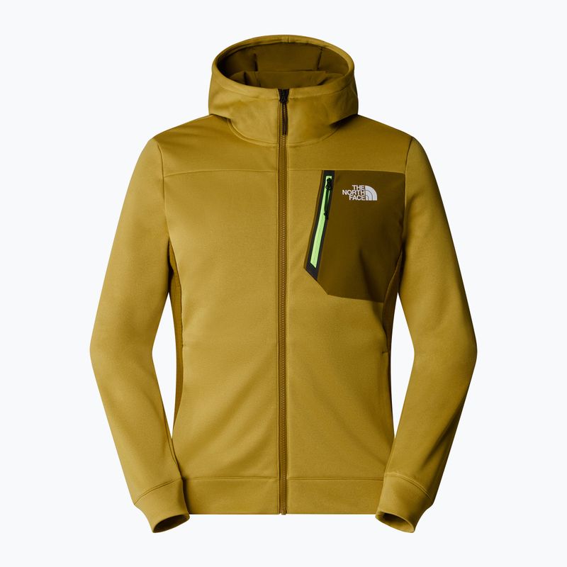 Мъжки суитшърт The North Face Mountain Athletics Full Zip Fleece amber green/ moss green 5