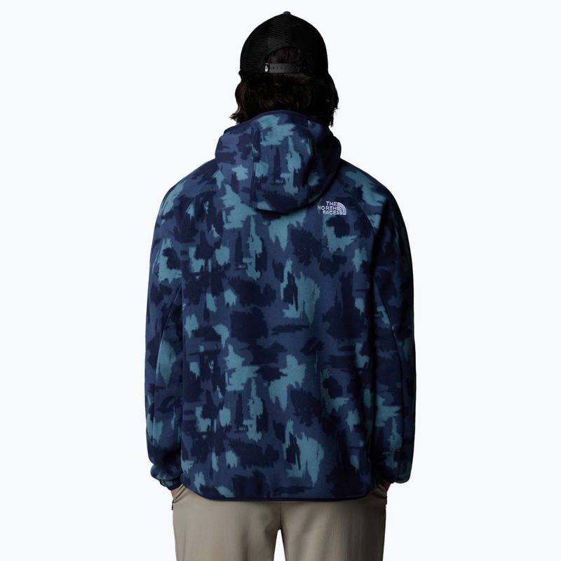 Мъжки суитшърт The North Face Mountain Athletics Fleece Print summit navy aop print 3