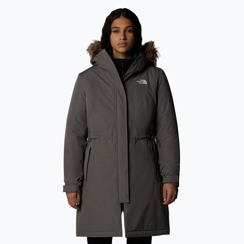 Дамско пухено дълго яке The North Face Zaneck Parka smoked pearl