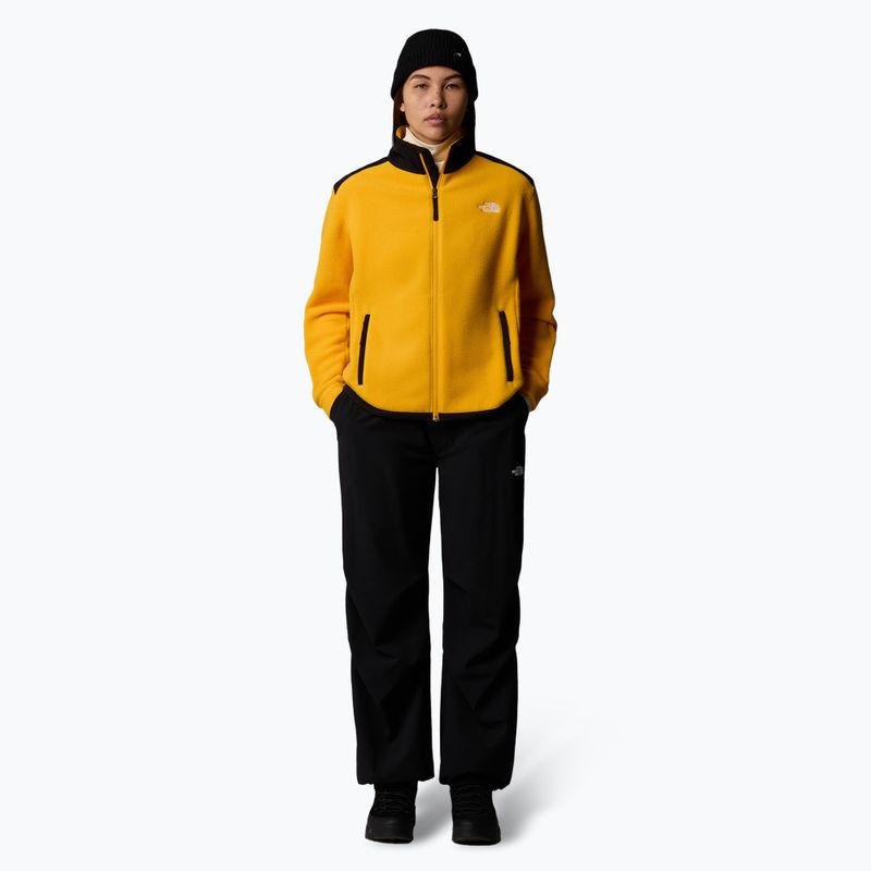 Дамски суитшърт The North Face Alpine Polartec 200 FZ summit gold/black 2