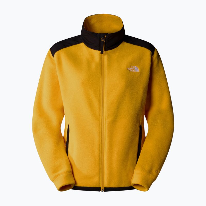 Дамски суитшърт The North Face Alpine Polartec 200 FZ summit gold/black 5