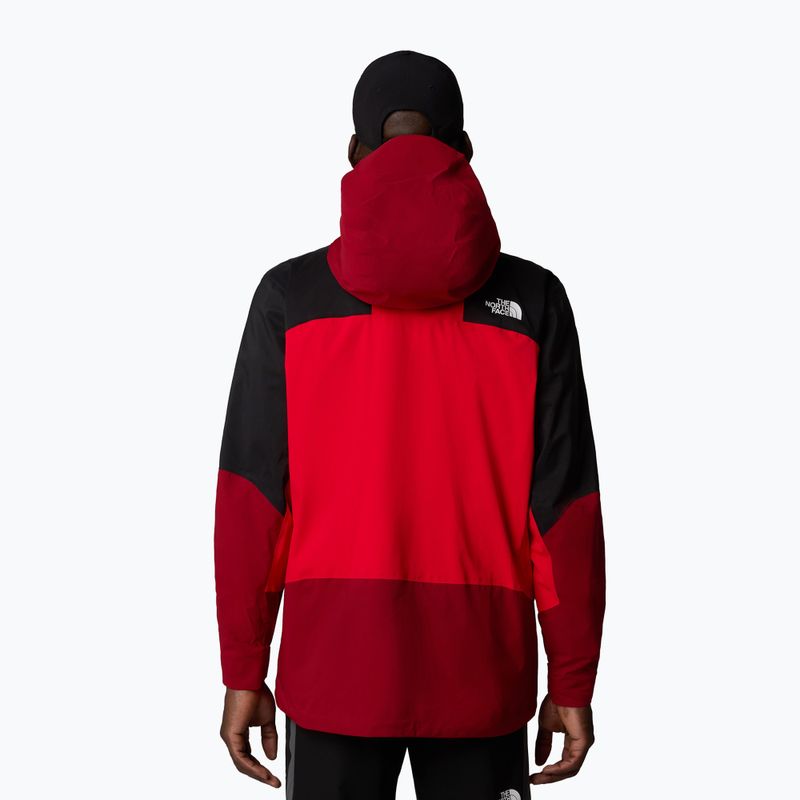 Мъжко дъждобранно яке The North Face Signal 2.5L Dryvent high risk red/garnet red/tnf black 3